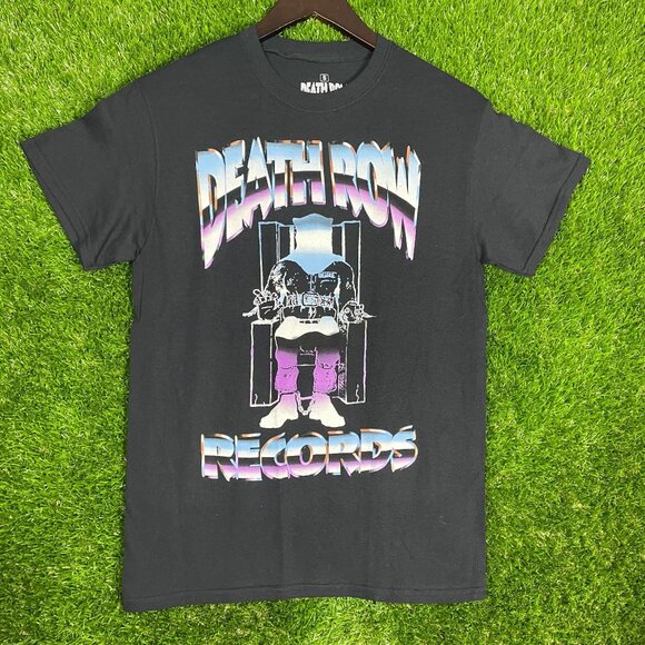 Death Row Records Rap T-shirts size Small - Picture 1 of 4